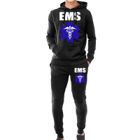 Ems Emt Paramedic Pullover Hoodie Emergency Medical Tech Hoodie & Jogger Set | Artistshot