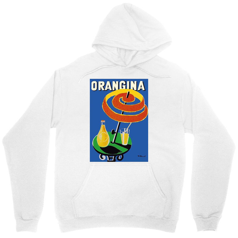 Orangina Sparkling Soda   Umbrella Ad Unisex Hoodie | Artistshot