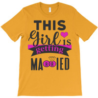 This Girl Is Getting Married Music T-shirt | Artistshot