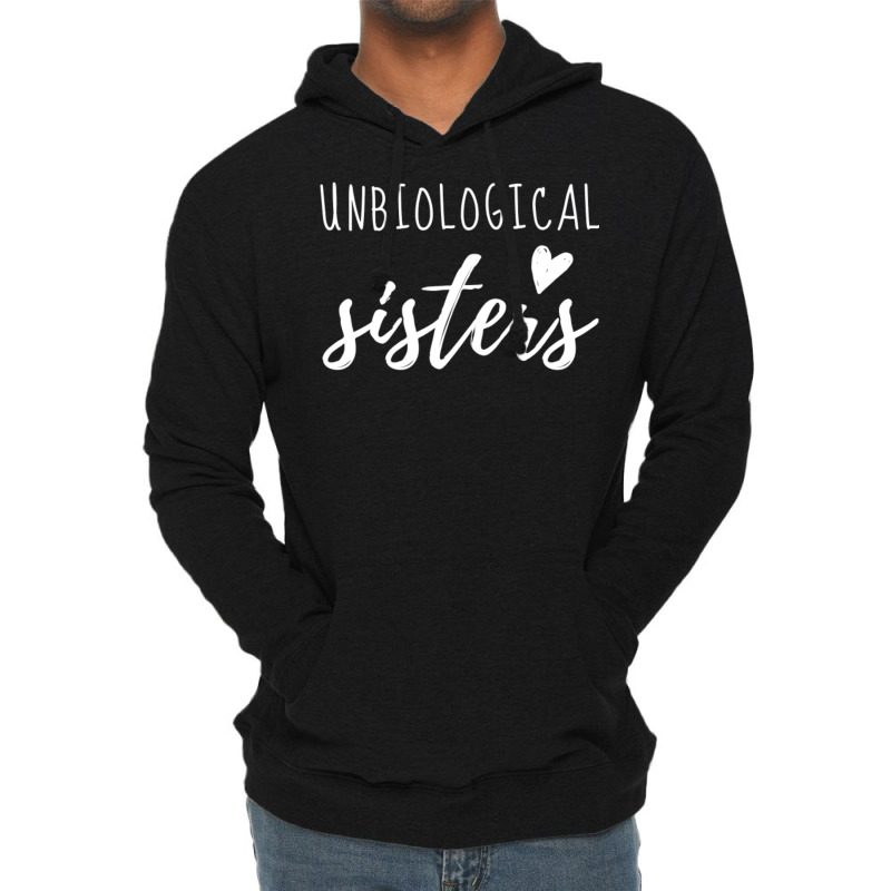 Unbiological Sisters Travel Lightweight Hoodie | Artistshot