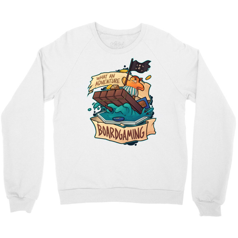 Boardgames What An Adventure Stars Crewneck Sweatshirt | Artistshot