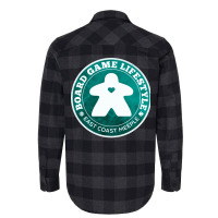 Board Game Lifestyle Green Nature Flannel Shirt | Artistshot