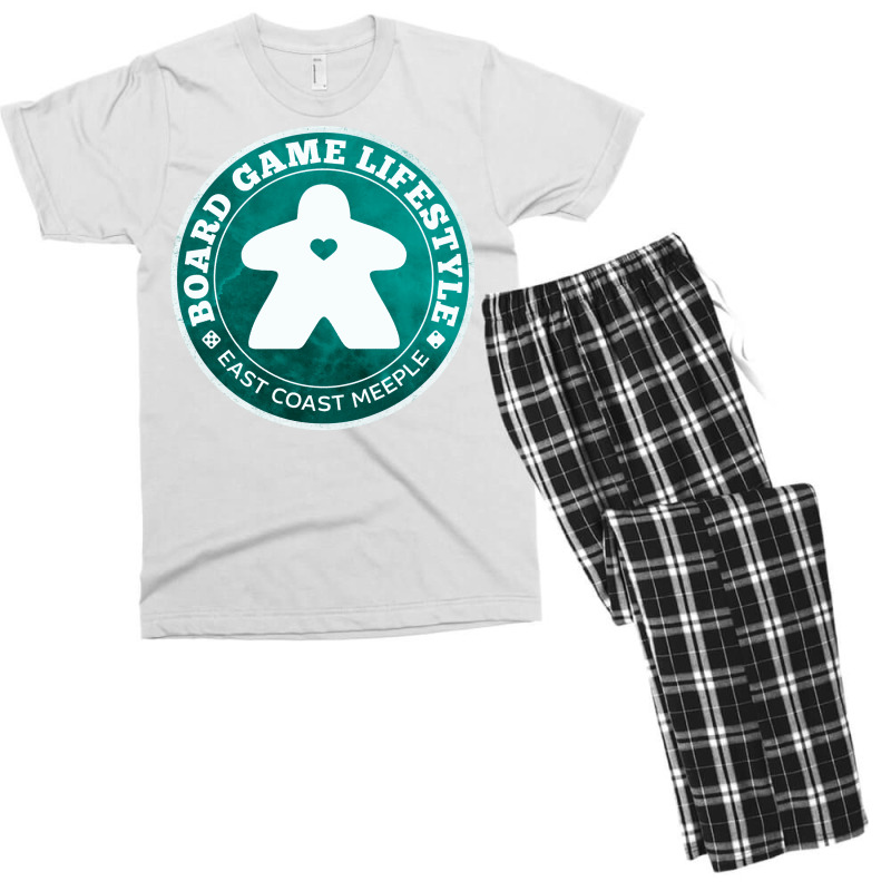 Board Game Lifestyle Green Nature Men's T-shirt Pajama Set | Artistshot