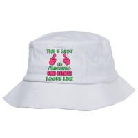 This Is What An Awesome Blind Manager Looks Like U Bucket Hat | Artistshot