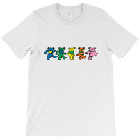 Line Grateful Bears T-shirt | Artistshot