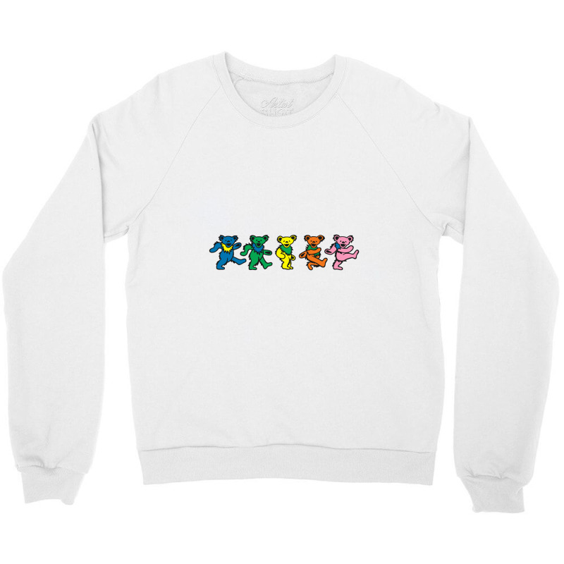 Line Grateful Bears Crewneck Sweatshirt | Artistshot