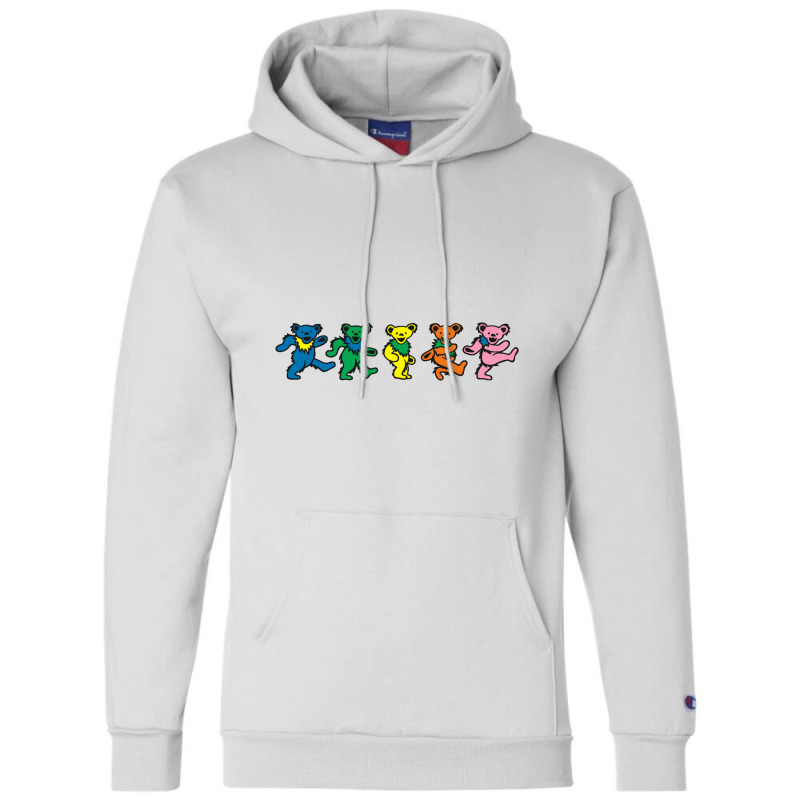 Line Grateful Bears Champion Hoodie | Artistshot