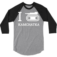 I Love Kamchatka Music 3/4 Sleeve Shirt | Artistshot