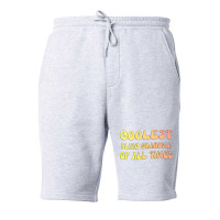 Coolest Blind Grandma Of All Times Gift For The Vi Fleece Short | Artistshot