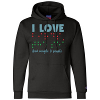 I Love Birds The Sea And Maybe 3 People Gift For T Champion Hoodie | Artistshot