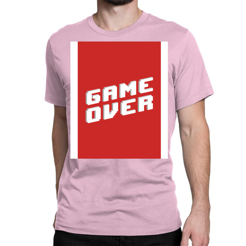 Game Over Hipster Classic T-shirt by alcidagosn | Artistshot