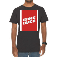 Game Over Hipster Vintage T-shirt | Artistshot