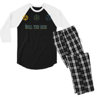 Roll The Dice Funny Men's 3/4 Sleeve Pajama Set | Artistshot