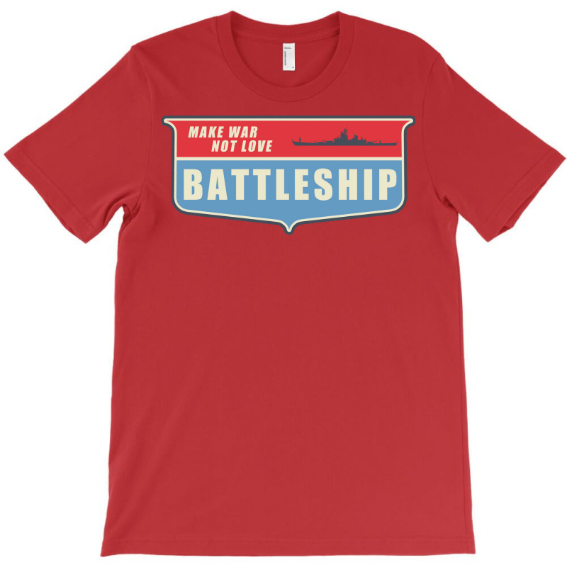 Vintage Battleship Make War Not Love Hippie T-Shirt by alcidagosn | Artistshot