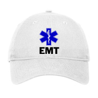 Emt Ems Paramedic Star Of Life Caduceus T Shirt Adjustable Cap | Artistshot