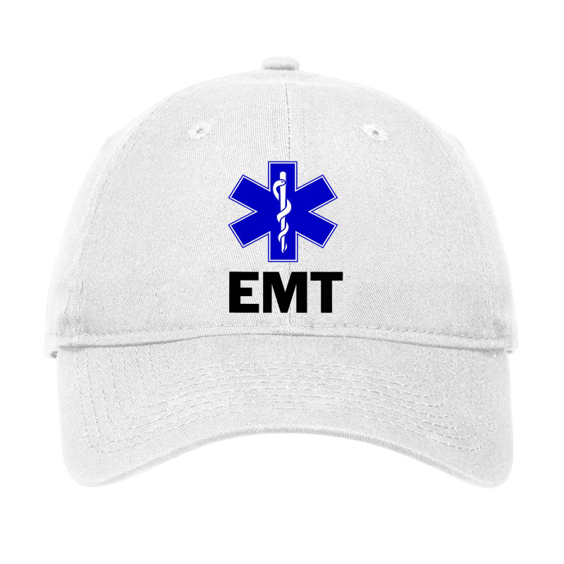 Emt Ems Paramedic Star Of Life Caduceus T Shirt Adjustable Cap | Artistshot