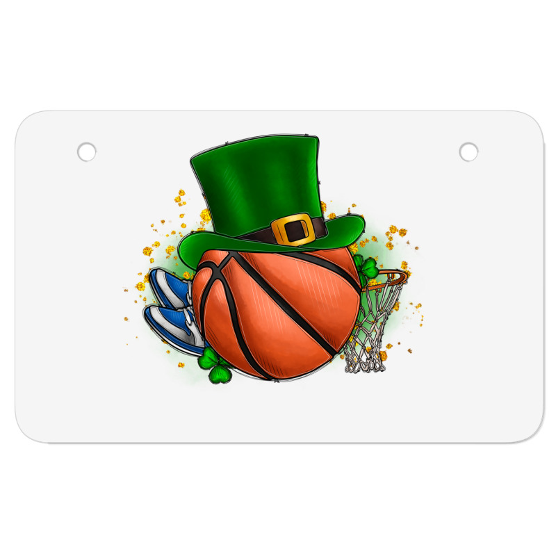 St. Patrick's Day Baseball Atv License Plate | Artistshot