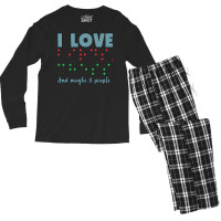 I Love Birds Chess And Maybe 3 People Gift For The Men's Long Sleeve Pajama Set | Artistshot