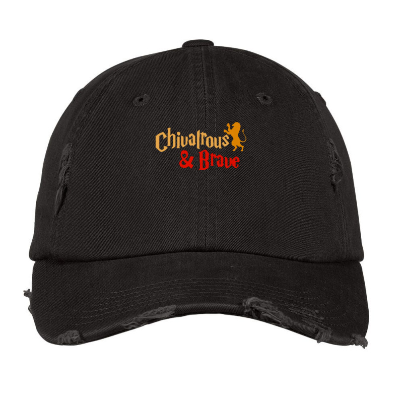 Chivalrous And Brave Vintage Cap by soucenertic | Artistshot