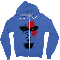 Spartan's Face! Zipper Hoodie | Artistshot