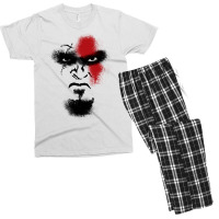 Spartan's Face! Men's T-shirt Pajama Set | Artistshot