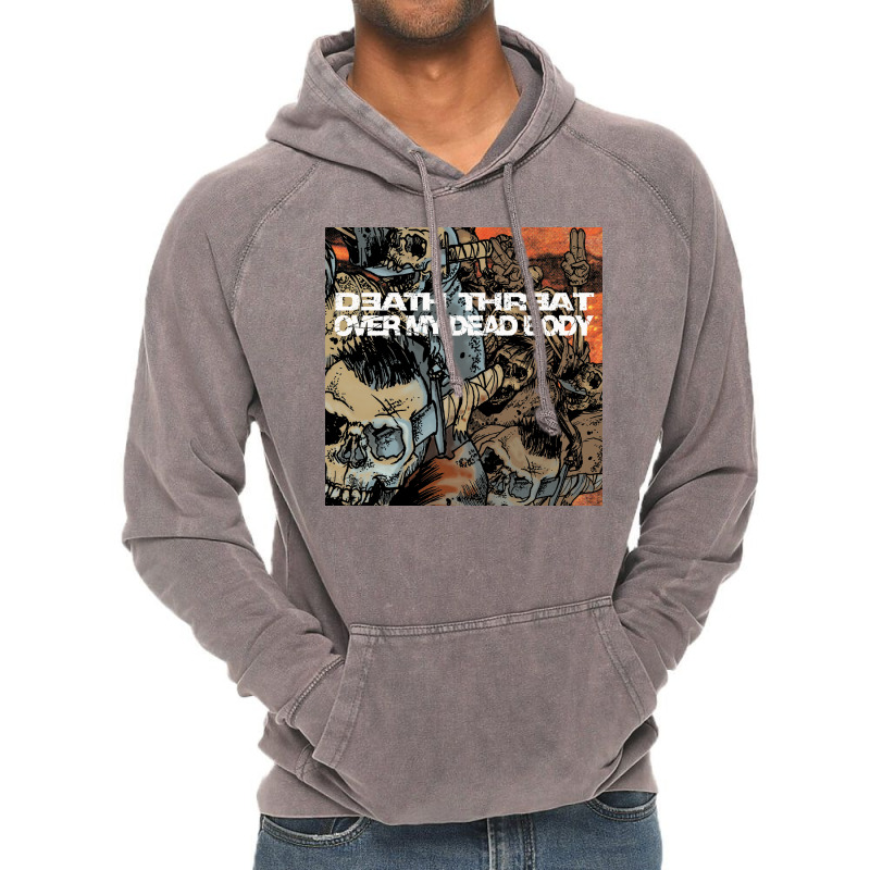 Over My Dead Body Vintage Hoodie | Artistshot