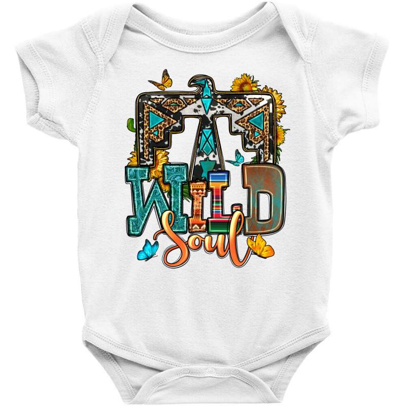 Western Wild Soul Baby Bodysuit | Artistshot