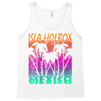 Womens Isla Holbox Mexico V Neck T Shirt Tank Top | Artistshot