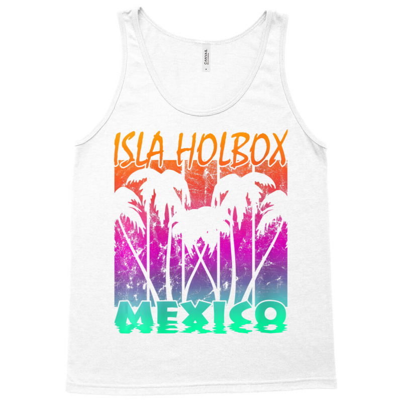 Womens Isla Holbox Mexico V Neck T Shirt Tank Top | Artistshot