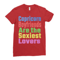 Capricorn Boyfriends Are The Sexiest Lovers Unique Ladies Fitted T-shirt | Artistshot