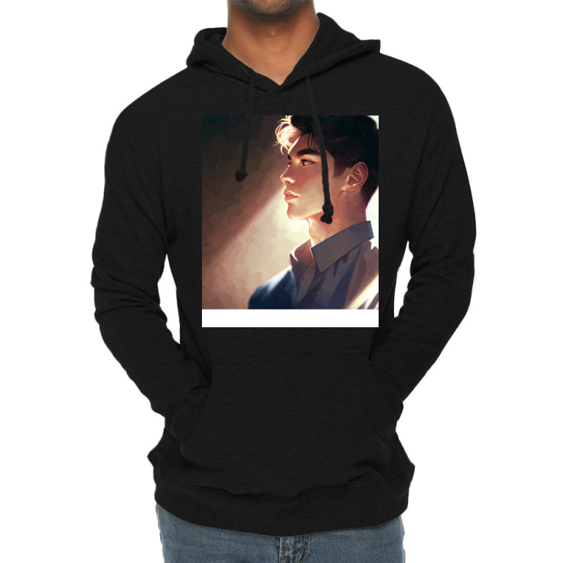 Cute Guy Trending (1) Lightweight Hoodie | Artistshot