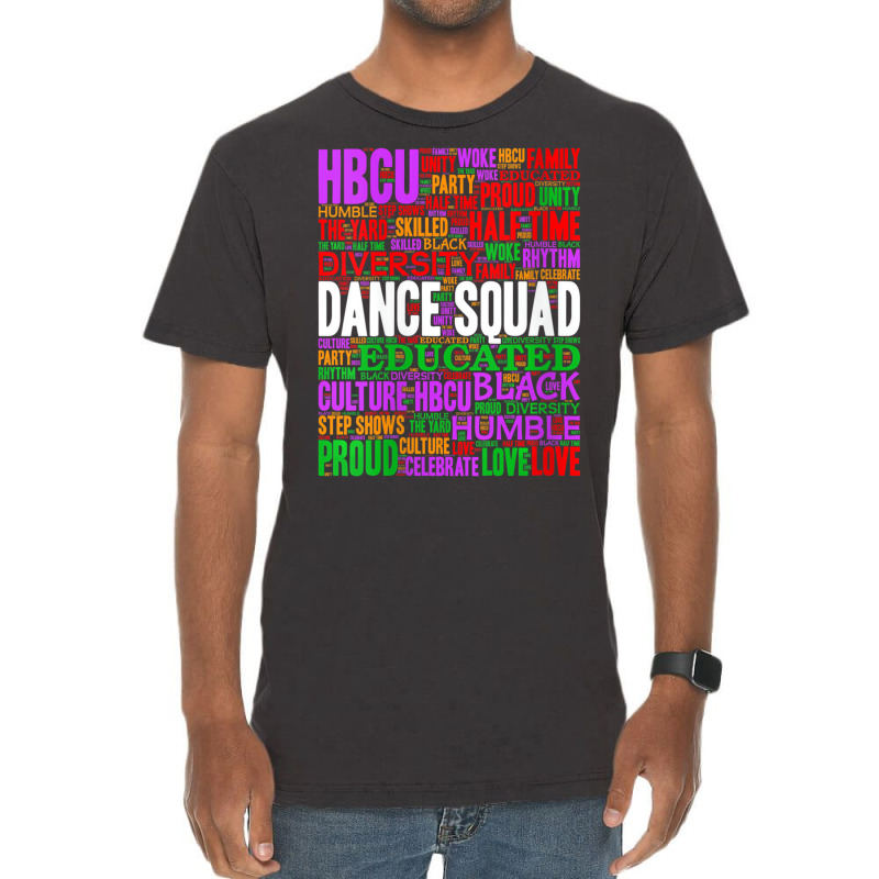 Womens Hbcu Dance Squad Dancer V Neck T Shirt Vintage T-shirt | Artistshot