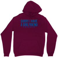 Sorry I Have A Girlfriend Aesthetic (1) Unisex Hoodie | Artistshot