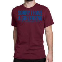 Sorry I Have A Girlfriend Aesthetic (1) Classic T-shirt | Artistshot