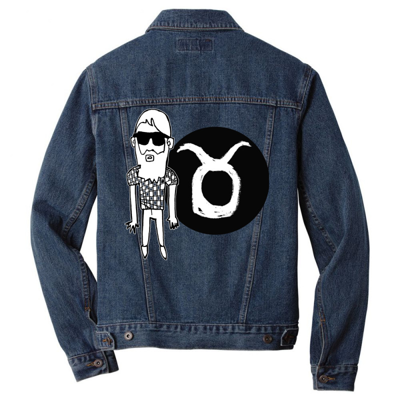 Taurus Zodiac Man Guy Or Boy Taurus Aesthetic (1) Men Denim Jacket | Artistshot