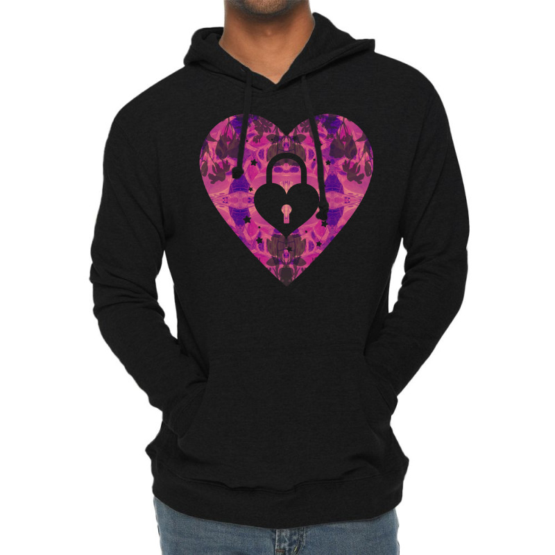 Heart 12 Heart Lock Hipster (1) Lightweight Hoodie | Artistshot