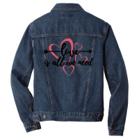 Valentines Day Vintage (1) Men Denim Jacket | Artistshot