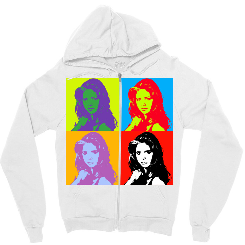 Pop Buffy Summers Zipper Hoodie | Artistshot