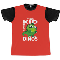 Dinosaur  This Kid Loves Dinos I Kids I Dinosaur Graphic T-shirt | Artistshot