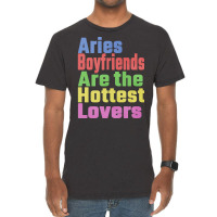 Aries Boyfriends Are The Hottest Lovers Unique Gif Vintage T-shirt | Artistshot