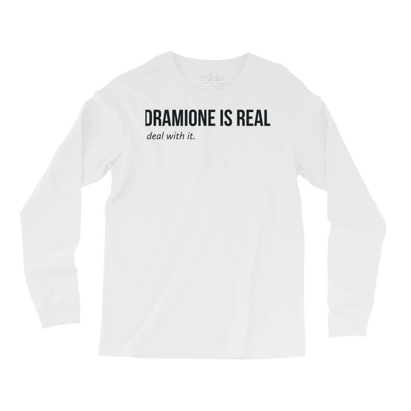 Dramione Is Real Long Sleeve Shirts by feronwouwerl | Artistshot