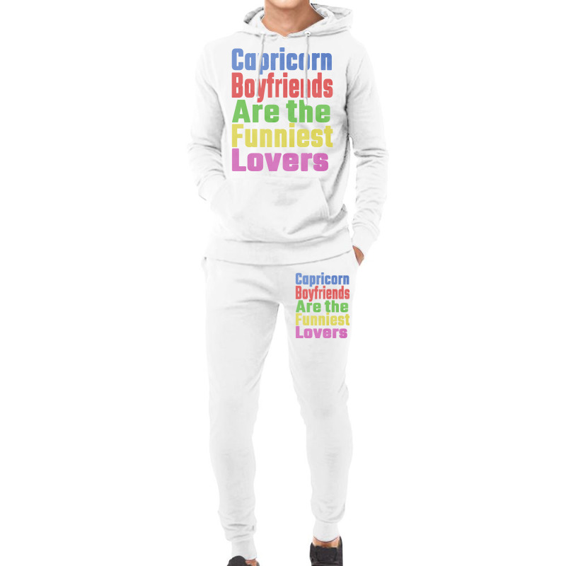 Capricorn Boyfriends Are The Funniest Lovers Uniqu Hoodie & Jogger Set | Artistshot