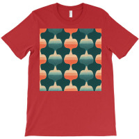 Green Red Orange Pastel Fairy Tale Design Pattern T-shirt | Artistshot