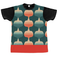 Green Red Orange Pastel Fairy Tale Design Pattern Graphic T-shirt | Artistshot