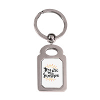 Sun You Are My Sunshine Silver Rectangle Keychain | Artistshot