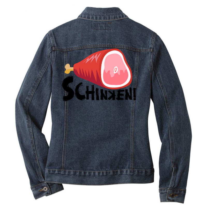 Ham! Ladies Denim Jacket by selekhvelciub | Artistshot