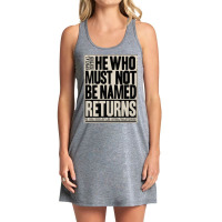 He Who Must Not Be Named Tank Dress | Artistshot