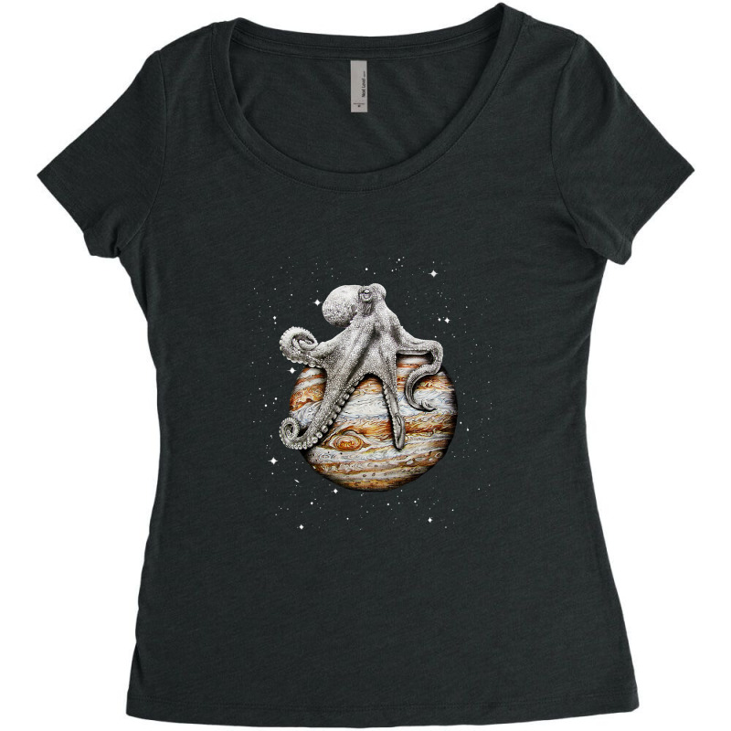 Octo Women's Triblend Scoop T-shirt by velerycosten | Artistshot