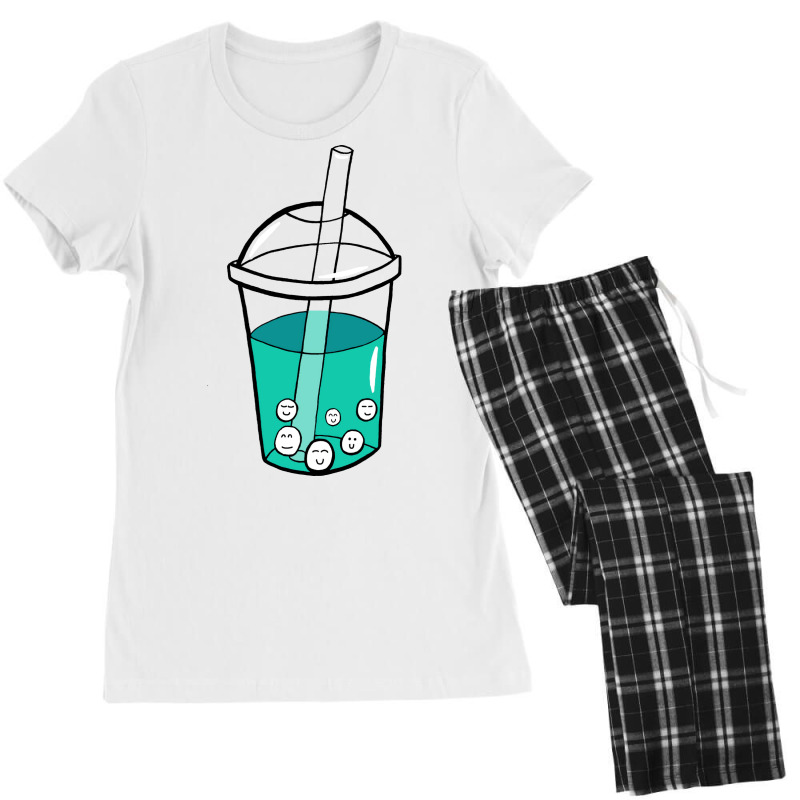 Bubble Tea Music Women's Pajamas Set by waldauitaliu | Artistshot