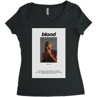 Frank Ocean Blonde Album Women's Triblend Scoop T-shirt | Artistshot